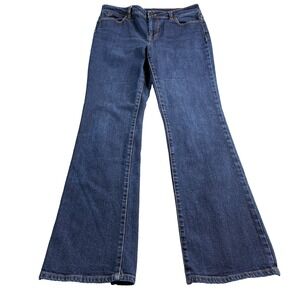 Talbots Women's Jeans Denim‎ Dark Blue Size 10/30 Logo Mid Rise Heritage Bootcut